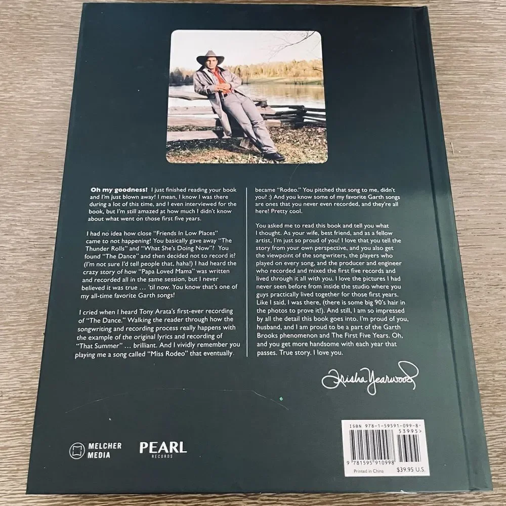 Garth Brooks The Anthology Part 1 Collector Book